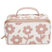 Alice Wheeler London Floral Mini Train Case - Pink
