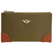 Alice Wheeler London Shoreditch Brompton Purse - Olive Green