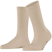 Burlington Princess Street Socks - Cream Beige