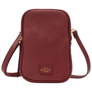 Elie Beaumont Phone Bag - Burgundy