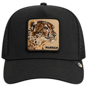 Goorin Bros Warriors Cheetah Trucker Hat - Black/Brown