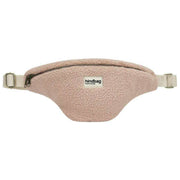 Hindbag Sasha Large Teddy Bum Bag - Powder Pink