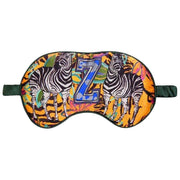 Jessica Russell Flint Z for Zebra Silk Eye Mask - Orange