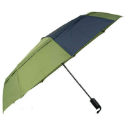 Roka Waterloo Recycled Nylon Umbrella - Avocado Green/Midnight Blue