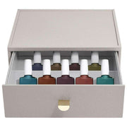 Stackers Classic Nail Polish Drawer - Taupe