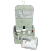 Stackers Medium Hanging Wash Bag - Sage Green