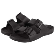 Totes SOLBOUNCE Bounce Buckle Sliders - Black