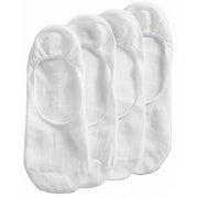 Esprit Basic Sporty Ankle Non-slip 2 Pack Shoe Liners - White