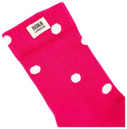 Roka Wimbledon Crew Socks - Pink Dot