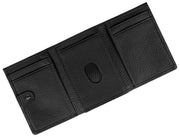 Dents Aire Trifold Card Holder Wallet - Black