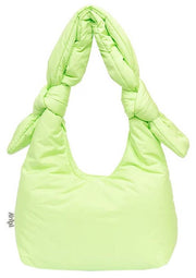 Lefrik Biwa Puffy Mini Shoulder Bag - Lime Green