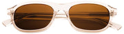 MessyWeekend Travis Blue Light Reading Glasses - Brown/Paloma Beige
