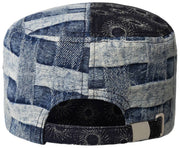 Kangol Denim Mashup Army Cap - Blue Picnic