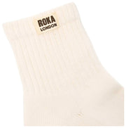 Roka Windsor Solid Crew Socks  - Marshmallow White