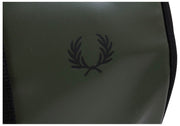 Fred Perry Classic Barrel Bag - Laurel Wreath Green/Black