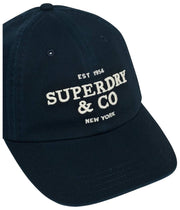 Superdry & Co Company Logo Baseball Cap - Eclipse Navy