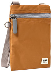 Roka Chelsea XS Recycled Nylon Crossbody Bag - Biscuit Brown