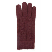 dents-cable-knit-gloves---damson-burgundy-34477677