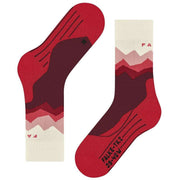 Falke TK2 Explore Crest Socks - Merlot Red