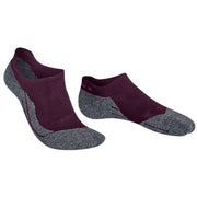 Falke RU3 Comfort No Show Socks - Dark Mauve