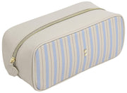 Stackers Expanding Cosmetics Bag - Oatmeal/Blue
