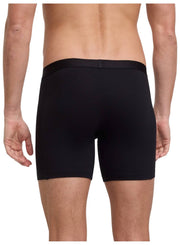 Falke Daily Comfort 2-Pack Long Leg Boxer - Black