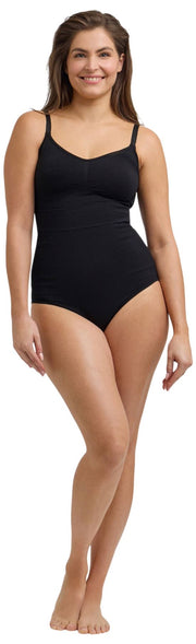 Falke Smart Support High Waisted Shaping Brief - Black