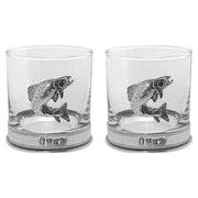 english-pewter-company-11oz-double-trout-tumbler-set---silver-34311260