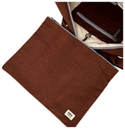 Roka Somerset Large Cotton Canvas Baby Bag - Lindt Brown