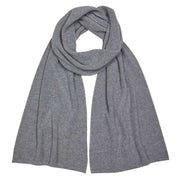 falke-ribbed-lambswool-scarf---grey-mel-34458959