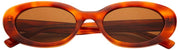 MessyWeekend Lola Blue Light Sun Reading Glasses - Brown Lava