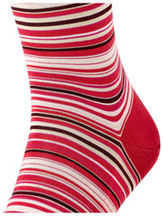 Falke Microblock Socks - Geranium Red