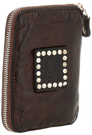 Campomaggi Siena Flower Stud Purse - Military Green