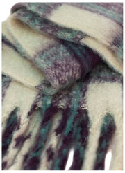 Powder Flora Cosy Scarf - Damson Mix Purple