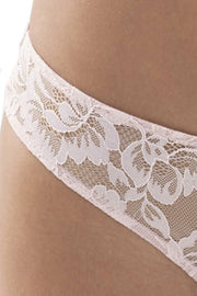 Mey Amazing String Lace Thong - Blossom Nude