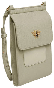 Alice Wheeler London Mini Bloomsbury Crossbody Bag - Pistachio Green