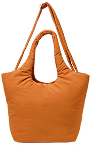 Roka Oxford Medium Taslon Shoulder Bag - Dijon Orange