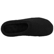 isotoner-popcorn-terry-mule-slippers---black-34523347