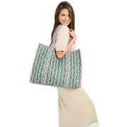 elie-beaumont-serendipity-cotton-quilted-tote-bag---lotus-greenpink-34386818