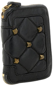 Campomaggi Scansano Quilted Stud Purse - Brown
