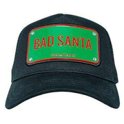 john-hatter-bad-santa-aluminium-trucker-cap---blackgreenred-33625123