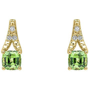 elements-gold-rose-cut-sapphire-and-diamond-9ct-gold-earrings---goldgreen-35461347