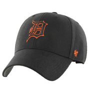47 Brand MVP MLB Detriot Tigers Cap - Black/Black/Orange