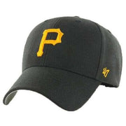 47 Brand MVP MLB Pittsburgh Pirates Cap - Black/Yellow