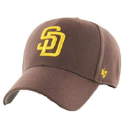 47 Brand MVP MLB San Diego Padres Cap - Brown/Yellow