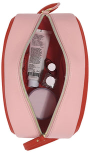 Stackers Heart Cosmetic Bag - Pink/Red
