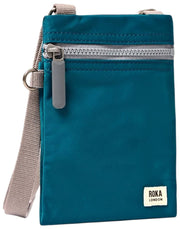 Roka Chelsea XS Recycled Nylon Crossbody Bag - North Sea Blue