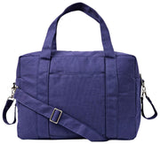 Roka Somerset Large Cotton Canvas Baby Bag - Navy Blue