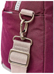 Roka Gatwick Small Recycled Canvas Duffle Bag - Cherry Lacquer Red