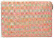 Hindbag Ava Medium Weave 15inch Laptop Case - Coral Pink